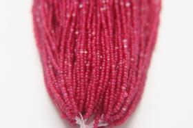 11/0 Hanks Charlotte Cut Beads Ruby Opal 1/5/25/50/100 Hanks 2.0mm jewellery rare glass beads, jewelry supply, Native supply