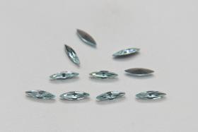 11x3mm Swarovski Light Azore Marquise, New Vintage Pointy Back Navette 4200 crystals, gold foil 6/24 Pieces Jewery making stones gemstones