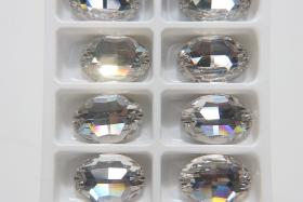 Swarovski 3210 Oval Sew-On 24X17 mm Crystal Sew-On Bead, embroidery, jewelry parts 2/6/12/24 pieces bridal decorations, embroidery material