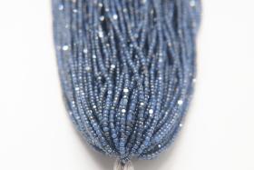 11/0 Hanks Charlotte Cut Beads Ionized Premium Medium Sapphire Opal 1/5/25/50/100 Hanks PREMIUM SEED BEADS, Native Supplies