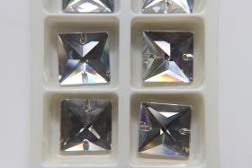 Swarovski 22mm Sew On Crystals Square (3240), embroidery, jewelry parts 1/2/6/12/24 pieces bridal decorations, embroidery materials