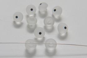 10mm Vintage Swarovski Cabachon Matt Crystal Button Genuine Swarovski Crystal 2/6/12 pieces