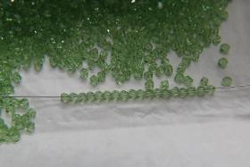 3mm Swarovski Peridot Beads 5020 Faceted Helix Bead 6/12/36/72/144/288/720/1440 Pieces Jewelry making beads