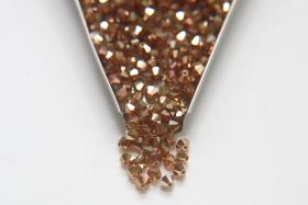 4mm Preciosa Copper Honey Bicones Beads 36/72/144/432/720 Pieces PREMIUM MATERIALS,embroidery materials