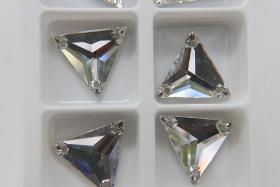 22 mm Swarovski (3270) Cosmic Triangle Crystal, embroidery, jewelry parts 1/2/6/24 pieces bridal decorations, embroidery materials