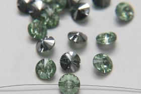 10mm Vintage Swarovski 3015 Sew On Rivoli Button Genuine Swarovski Crystal 2/6/12 pieces