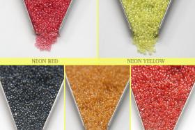 11/0 Charlotte true Cut Beads Crystal Luster Neon Linings Premium Seed Beads Rare Beads jewelry making craft Native Supply