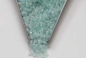 8/0 Truecut Beads Mint Opal glass beads jewelry supply vintage findings craft supply rare materials