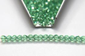 4mm Swarovski 5000 Light Emerald Faceted Round Beads Jewelry findings ornaments making beads