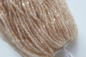 8/0 Hanks Charlotte Cut Beads Crystal Golden Honey Hanks PREMIUM SEED BEADS Native Supplies ornament making