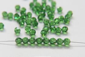 6mm Swarovski Elements Article 5000 Fern Green Faceted Round Beads jewelry making ornament