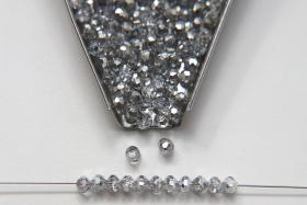 4mm Vintage Swarovski crystal beads Crystal Comet Argent Light faceted article 5309 PREMIUM rare vintage supplies jewelry making