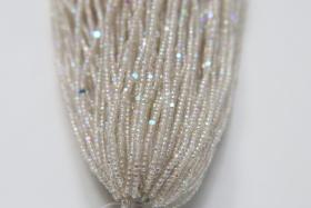 11/0 Hanks Charlotte Cut Beads Patina Crystal Luster Aurore Boreale Hanks PREMIUM SEED BEADS Native Supplies