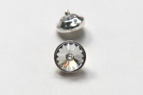 10mm Rare Swarovski Crystaletts Bezel Buttons Swarovski Crystal vintage articles