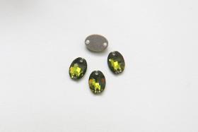 Swarovski 3210 Oval Sew-On 10x7 mm Olivine Sew-On Bead embroidery jewelry parts bridal decorations