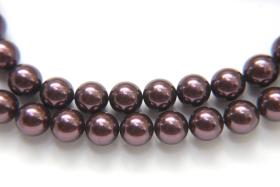 Swarovski® 10mm Crystal Burgundy Pearl Round Pearl Beads round pearl swarovski crystal beads swarovski crystal pearl WHOLESALE PRICES