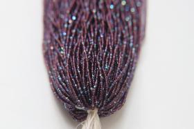 13/0 Hanks Charlotte Cut Beads Patina Transparent Amethyst Aurore Boreale Hanks 1.6mm glass beads native supply findings