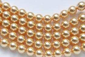 Swarovski® 8mm Crystal Gold Pearl Round Pearl Beads round pearl swarovski crystal beads swarovski crystal pearl WHOLESALE PRICES