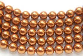 Swarovski® 8mm Crystal Copper Pearl Round Pearl Beads round pearl swarovski crystal beads swarovski crystal pearl WHOLESALE PRICES