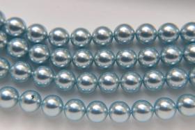 Swarovski® 8mm Crystal Light Blue Pearl Round Pearl Beads round pearl swarovski crystal beads swarovski crystal pearl WHOLESALE PRICES