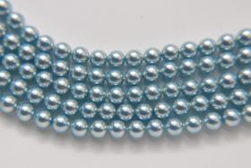 Swarovski® 6mm Crystal Light Blue Pearl Round Pearl Beads round pearl swarovski crystal beads swarovski crystal pearl WHOLESALE PRICES