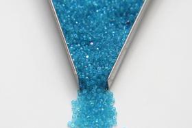 11/0 Charlotte Cut Beads Patina Transparent Aqua Aurore Boreale 10/20/50/250/500 Grams PREMIUM MATERIALS