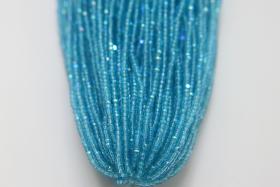11/0 Hanks Charlotte Cut Beads Patina Transparent Aqua Aurore Boreale PREMIUM SEED BEADS Native Supplies jewelry making craft supply