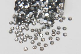 16SS Swarovski vinatge Flatbacks in Crystal Silver Shade Chaton Roses 4mm Made in Austria Nail art jewelry making supply decoration