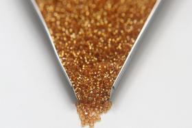 11/0 Charlotte true Cut Beads Medium Gold Silver Lined beads native supply beading materials embroidery findings