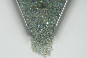 11/0 Charlotte true Cut Beads Patina Opal Neon Green Aurore Boreale loose beads embroidery materials native supply