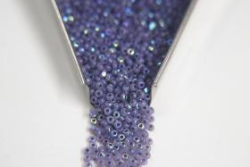 11/0 Charlotte true Cut Beads Patina Opal Neon Purple Aurore Boreale loose beads embroidery materials making jewelry native supply