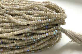 11/0 Hanks Charlotte Cut Beads Patina White Opal Antique Gold Lined Aurore Boreale PREMIUM SEED BEADS Native Supplies truecuts beads