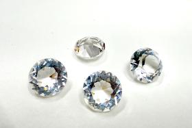 47ss Swarovski Vintage Rhinestones in Crystal Unfoiled jewelry making supply vintage components cubic zirconium