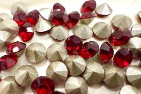 Swarovski 1028 35ss Chaton Round Siam Premier Crystal Rhinestones gemstones