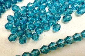 4mm Swarovski INDICOLITE Beads 5025 Faceted Oval Bead Jewelry making beads