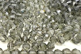 4mm Swarovski Black Diamond Beads 5025 Faceted Oval Bead Jewelry making beads