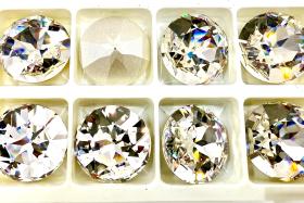Crystal 27mm Swarovski 1201 Dentelle fancy Stone chunky diamond jewlery making stones