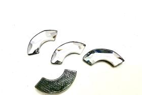 17mm SWAROVSKI 2037 Eclipse Flat Back hotfix crystal decoration clothing embellishment jackets jeans