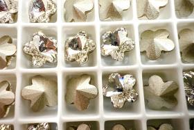 Swarovski 4744 Flower Fancy Stone Crystal 10mm Vintage findings jewellery parts