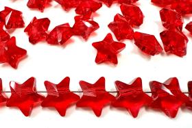 Swarovski Elements 12MM #5714 Star Beads in Light Siam wedding decorations jewelry supplies craft supply