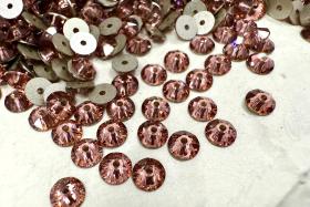 Swarovski Blush Rose 4MM Xirius Lochrose SEW ON STONES 3188 embroidery materials couture material