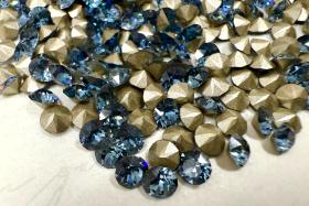 Swarovski Crystal PP32 4mm Denim Blue 1088 Xirius Chatons Vintage Swarovski rhinestones zirconium Crystal Clay Jewelry Repair