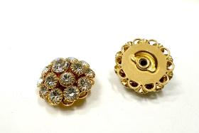 18 mm Vintage Gold plated Swarovski Embellishment DIY Supplies wedding decorations