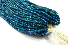 11/0 Hanks Charlotte true Cut Beads Patina Opaque Emerald Aurore Boreale