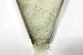 15/0 Charlotte Cut Beads in Light Sage Opal