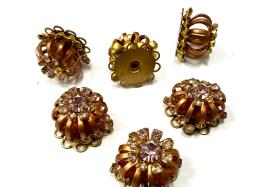 Swarovski Bird Cage Crystal in Light Amethyst