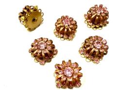 Swarovski Bird Cage Crystal in Light Rose