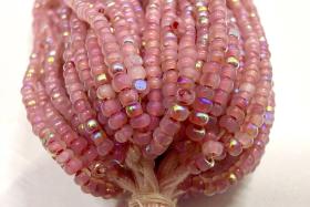 11/0 Hanks Charlotte Cut Beads Patina Opal Neon Coral Aurore Boreale PREMIUM SEED BEADS Native Supplies truecuts beads