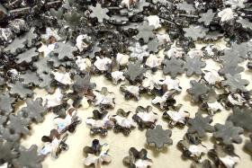 2826 Swarovski Rivoli Snowflake Flatback 5mm hotfix Rhinestones