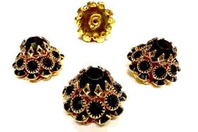 22 mm Vintage Gold Plated Swarovski Embellishment DIY Supplies wedding decorations
